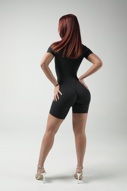 ICONIC BLACK JUMPSUIT- SHORTLY EDITION